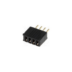 Conector 4 pini, seria {{Serie conector}}, pas pini 1.27mm, CONNFLY - DS1065-07-1*4S8BV