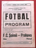 Program meci fotbal FC &quot;SOIMII&quot; SIBIU - PRAHOVA PLOIESTI (05.03.1978)