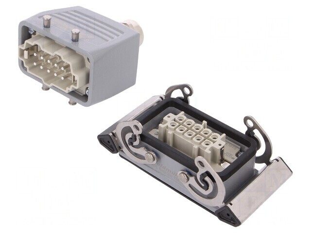 Set Complet Conector HDC Tată-Mamă Soclu Mufă 10 PIN