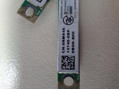 Dell WiFi 365 Bluetooth CN-0RM948 N5010 N7010 N4030 N4050 N5030 M6500 foto