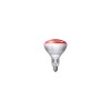 Bec Infrarosu Philips BR125 150W E27 Rosu, reglabil, 5000 ore, sticla dura, 125x173 mm
