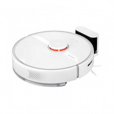 Aspirator inteligent Roborock S6 Pure, Mop, 58 W, 5200 mAh, 14.4 V, Navigatie LiDAR, Zone No-Go, Google Assistant &amp;amp;amp; Alexa, WiFi, Alb, ROBS6 foto