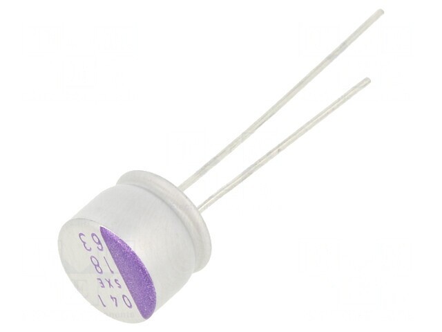 Condensator Polimeric 18uF 63V THT