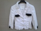 Sacou dama scurt Bebe Collection, marimea 36/S, bumbac, vascoza, spandex, import Germania