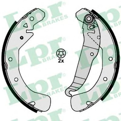 Set saboti frana OPEL ASTRA H GTC (L08) (2005 - 2016) LPR 07200 foto