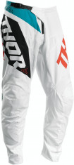 Pantaloni motocross copii Thor Sector Blade alb 26 Cod Produs: MX_NEW 29031778PE foto