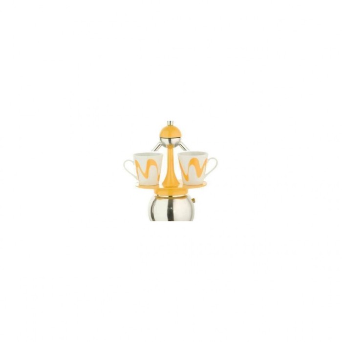 Set Espressor Moka model &quot;America&quot; YELLOW