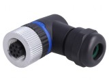 Mufă M12 8 PIN mamă pe cablu IP67