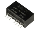 Convertor DC/DC 1W 15V, 67mA, AIMTEC AM1G-2415SLPZ, SIP8