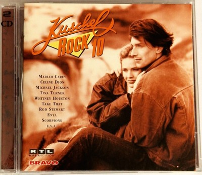 Various &amp;lrm;&amp;ndash; Kuschelrock 10 NM / NM dublu cd muzica pop rock Sony Germania 1996 foto