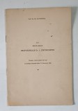 IN MEMORIA PROFESORULUI DR. I. CANTACUZINO de AL. SLATINEANU , 1934 , DEDICATIE*
