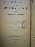 1896 carte rugaciuni evreiesti/Gebete f&uuml;r das Wochenfest, R&ouml;delheim, iudaica