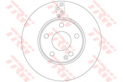 Disc frana MERCEDES B-CLASS (W246, W242) (2011 - 2016) TRW DF6548 foto