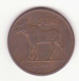 Norvegia 5 ore 1958 - Olav V, primul an de batere., Europa, Bronz