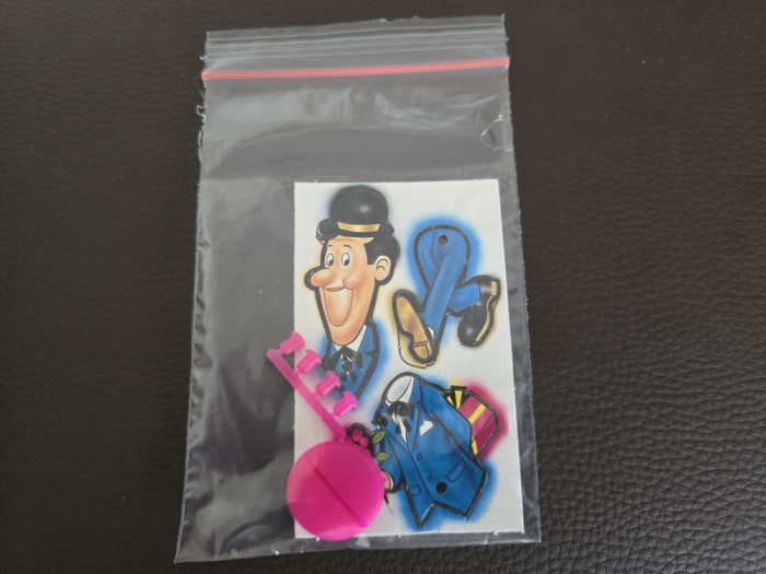 Surpriza Kukla Mukla anii &#039;90 Stan Laurel - in starea originala, neasamblata