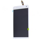 Display LCD cu Touchscreen Lenovo Vibe S1 Lite, Alb - &Icirc;nlocuire Ecran Telefon 2016