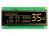 Afișaj OLED grafic 3,12" 256x64 galben NEWHAVEN NHD-3.12-25664UCY2