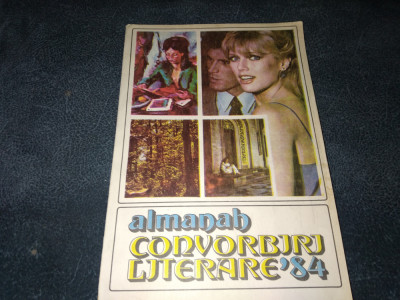 ALMANAH CONVORBIRI LITERARE 1984 foto