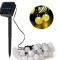 Instalatie LED Solara, BZRSH, cu 50 Globulete LED, Lumina Calda, 6.5 metri