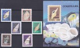 DB1 Fauna Marina Scoici Guineea 1998 6 v. + SS MNH