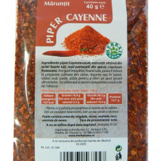 Piper Cayenne Maruntit 40gr Herbavit