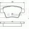 Set placute frana,frana disc CITROEN C4 Cupe (LA) (2004 - 2011) BOSCH 0 986 494 605