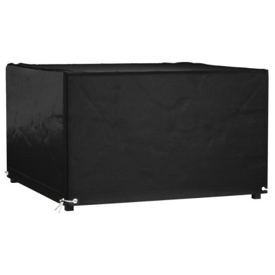 Gossi husa pentru mobilier de gradina, 8 ocheti, 132x132x80 cm patrat foto
