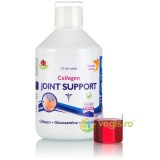 Joint Support - Colagen 5000mg Lichid Hidrolizat Tip 1, 2 si 3 + Glucozamina, Condroitina, MSM, Turmeric, Ceai Verde, Vitamina C, B12, D3 500ml