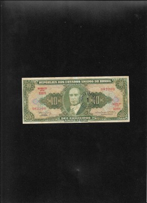Brazilia 1 centavo pe 10 cruzeiros 1966 seria082200 foto