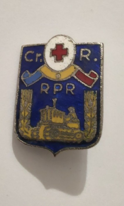 Insigna - Crucea Rosie RPR