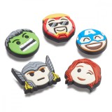 Jibbitz Crocs Avengers Emojis 5 Pack, Crocs Jibbitz