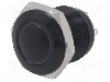Intrerupator anti-vandalism, OFF-(ON), &Oslash;16mm, ONPOW, GQ16B-10E/J/B/6V/A