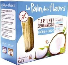Tartine Crocante Bio Fara Gluten cu Cocos Le Pain Des Fleurs 150gr Cod: 7245 foto