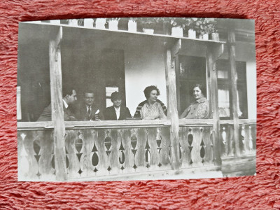 Fotografie, prieteni in vacanta la Predeal, 1927, printre ei si parintii lui Fotografie, Geo (dr. Litarczek, parintele radiologiei romanesti) foto