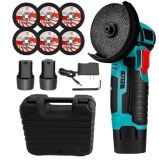 Cumpara ieftin Set mini flex polizor unghiular 3ah, 48v, 76mm, portabil cu trusa, 1500rpm Campion CMP1692