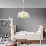 Lustra Serenity Chandelier, Alb, Fullhouse