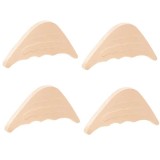 Cumpara ieftin Set 4 Pernute Antialunecare din Spuma EVA, Pentru Degete,Reutilizabile si Ajustabile, pentru Protectia Incaltamintei prea Mari, 3.3 x 7 cm, Grosime 1.
