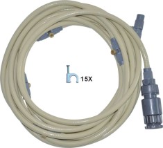 Sistem racire terasa, kit Grunman DY8303, PVC, 8.2 m, 5 duze de pulverizare