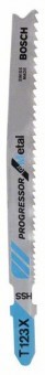 Panza pentru ferastrau vertical T 123 XF Progressor for Metal set 5 buc. - 3165140128056 foto