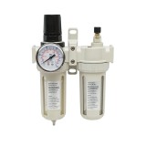Filtru aer si ungator cu regulator de presiune max. 1 MPa, racord 1/2, Rapid