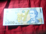 Bancnota 1000 lei 1998 M.Eminescu , cal. AUNC