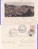 Brasov, Kronstadt -Vedere generala- clasica, rara, Circulata, Printata