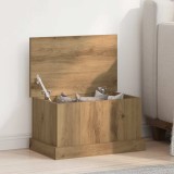 vidaXL Cutie depozitare, stejar artizanal, 30x50x28 cm, lemn prelucrat