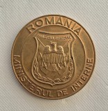 Medalie de protocol emisa de Ministerul de Interne al Romaniei 1990