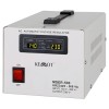 Stabilizator Tensiune Servomotor Kemot 500VA, 130-260V, Protectie Supraincalzire/Scurtcircuit, Afisaj LED, 2 Prize