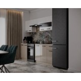Bucatarie Daria Alb Cappuccino 240x60x200 cm