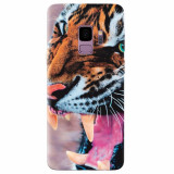 Husa silicon pentru Samsung S9, Angry Tiger Teeth Fresh