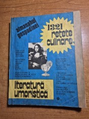 carte de bucate - almanahul gospodinei - din anul 1982 - 1321 retete culinare