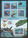 Sao Tome si Principe 2009 - Pești și scoici, Colita + Bloc, Cota 18 EURO, MNH