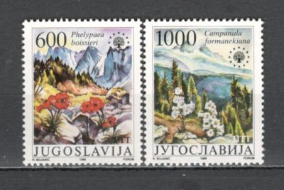 Iugoslavia.1988 Protejarea naturii SI.588 foto